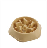 Slow-feed dog bowl colour option