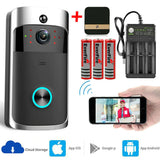 Smart Wireless WiFi Video Doorbell | Security Camera with Intercom