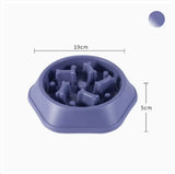 Slow-feed dog bowl, second view