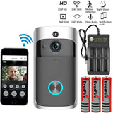 Smart Wireless WiFi Video Doorbell | Security Camera with Intercom