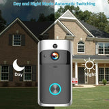 Smart Wireless WiFi Video Doorbell | Security Camera with Intercom